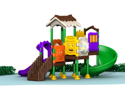Todo el equipo plástico del patio TQ-QS008